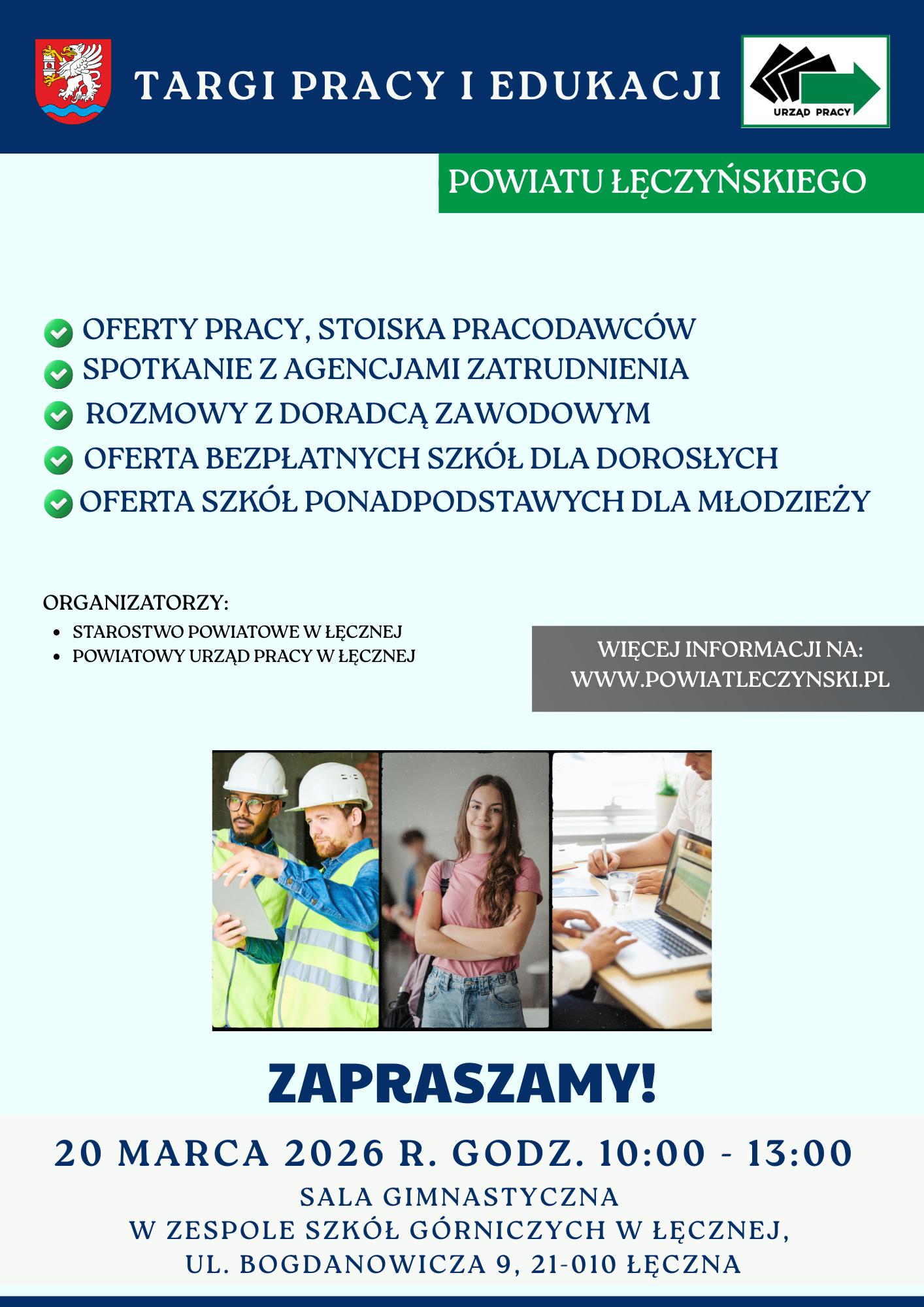 Plakat reklamujący tragi